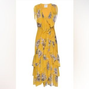 Misa Los Angeles Ilune Wrap Dress